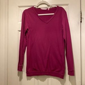Purple size Medium RegnaX v neck sweatshirt